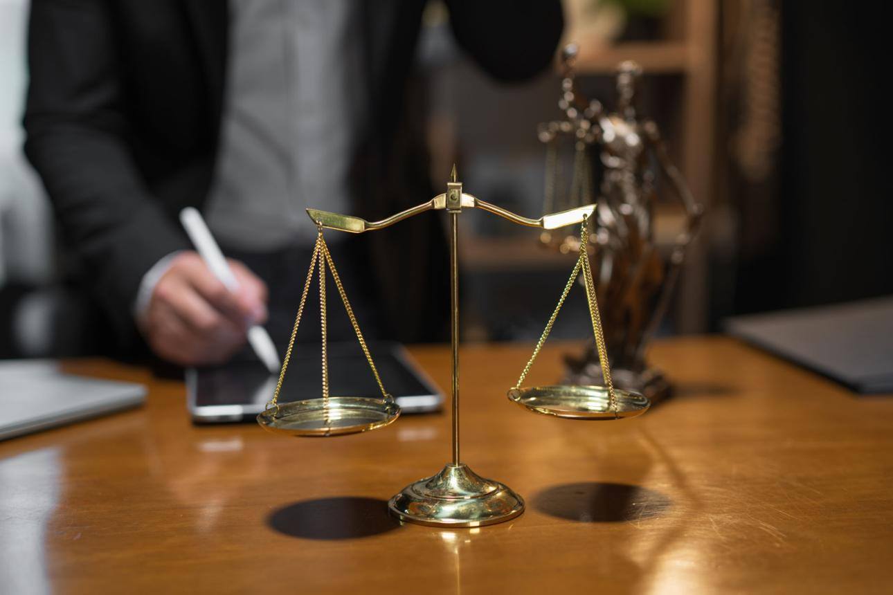 Scales of justice at Gupta Associates & Law Firm